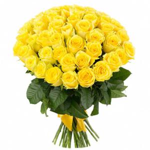 Букет из 51 желтой розы